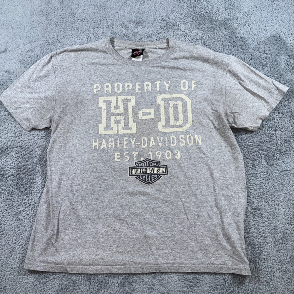 HARLEY DAVIDSON HOLLYWOOD CALIFORNIA USA 🦅 Mens XL - Picture 3 of 7